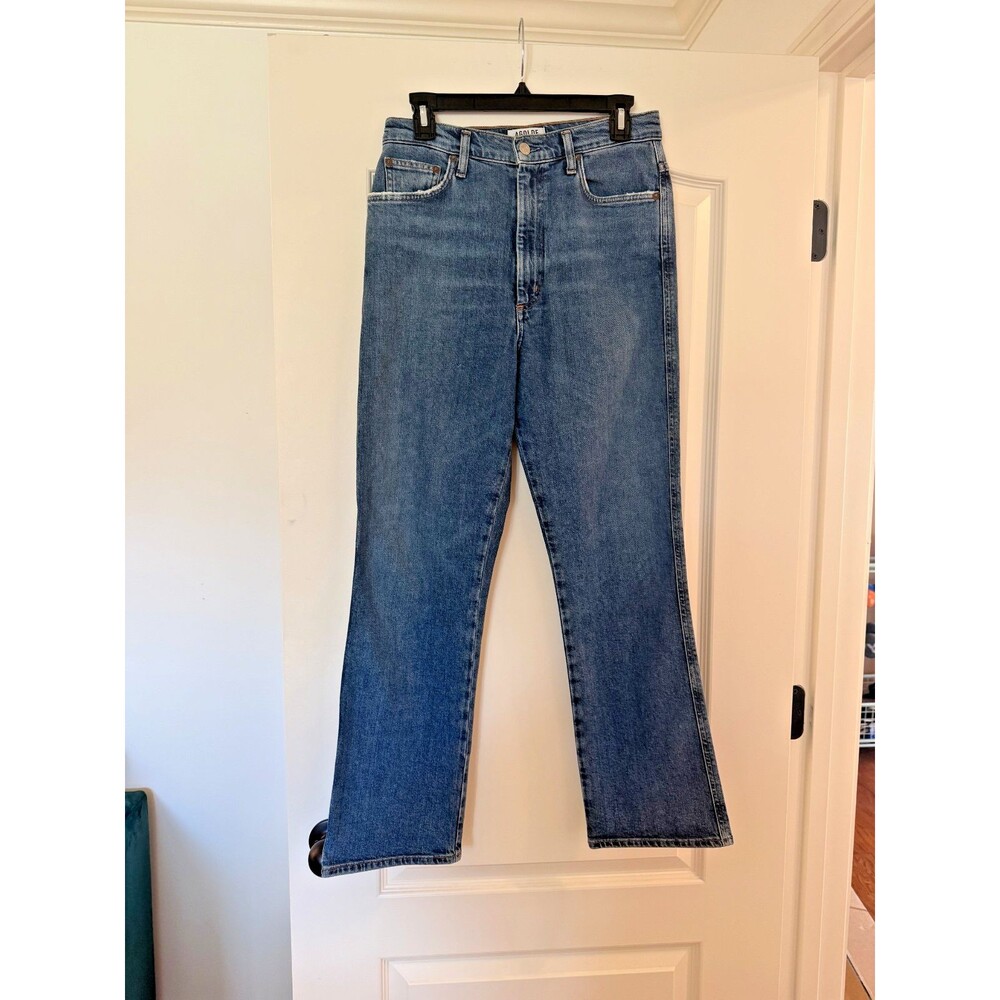 Agolde Pinch Waist High Rise Kick Size 28 Cut 4837 - Picture 3 of 16